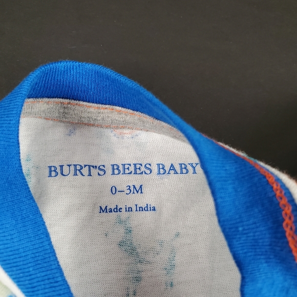 NWOT Burt's Bees Llama Print Bodysuit - Picture 3 of 4